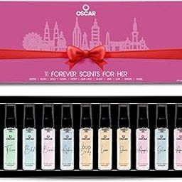 OSCAR Luxury Women Fresh Eau De Parfum Liquid Perfume Gift Set Pack Of 11 With Long Lasting Frangrance, 8Ml Each-picture-10