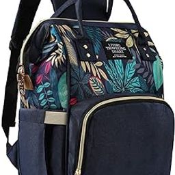 Winnies Diaper Bag for New Born Baby/Maternity Bags for Mother with Multi Compartments, Insulated Bottle Pockets (Black)-image-83