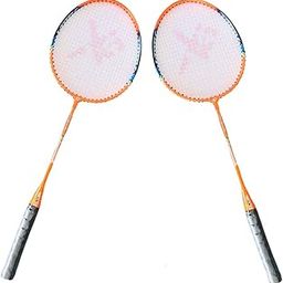 Sturdy and Powerful Badminton Racquet (Orange)-image-39