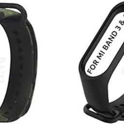 BKN® Smart Watch Band Strap Activity Tracker for Xiaomi MI Band 3 & Band 4 (A Green & P Black)-image-35