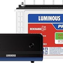 Luminous Inverter & Battery Combo (Zelio1100 Pure Sine Wave 900VA/12V Inverter with Red Charge RC18000 PRO 150Ah Battery) for Home, Office & Shops-picture-27