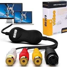 USB Audio Video Capture,Analog video recording,for XBOX PS3 VHS Windows Linux MAC Win10-22