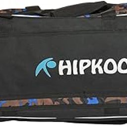HIPKOO SPORTS Soldier Army Design Cricket Kit Bag with Special Bat Holder On The Side, Duffle Kit Bag, Backpack, Full Size with Shoulder Straps and Handle for Men/Single Player (Blue)-image-25