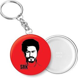 The King of Bollywood I Shah Rukh Khan I SRK I Bollywood Cinema Key Chain (Plastic, Multicolor, 44mm)-23