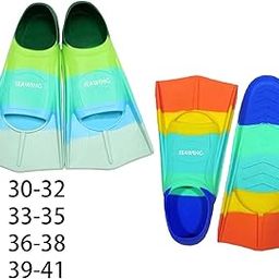 SECRET DESIRE Kids Swim Fins Comfortable Diving Swimming Flippers for Girls Beginner Child Orange Xs-image-62