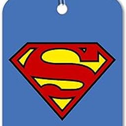 MC SID RAZZ- DC Comics - Superman Luggage Bag Tag for Baggage Suitcases-Official Licensed by Warner Bros, USA-55