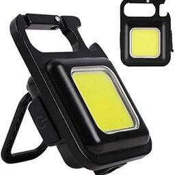 Gaur Rechargeable Mini COB Work Light with Carabiner - Portable Magnetic LED Keychain Flashlight - USB C Camping Light, Emergency Lantern for Outdoor, Car Repair, Camping, Hiking-image-51