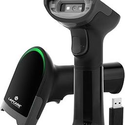 LAPCARE 2D Wireless 2.4G+ Bluetooth Barcode Scanner BIS Approved, Handheld 2 D Type C Charging Barcode Reader Optical Laser High Speed for POS System Supermarket,Upto 50M Range,1400Mah Battery-image-75