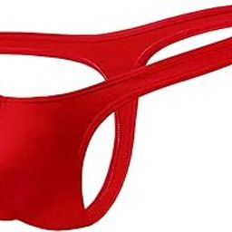 Men's Polyester Blend Bikinis (Pack of 1) (ZSH-ML-5059-RD_Red_M)-34