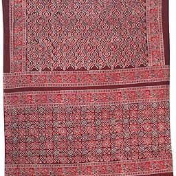 ajrakh cotton mulmul dupatta BB02-DCM-11-47