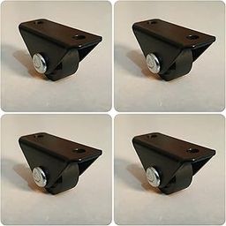 Caster Wheel 4 x Small MINI Fix Wheel 21mm diameter Castor / 40kg Load Capacity (Black) Pack of 4-picture-11