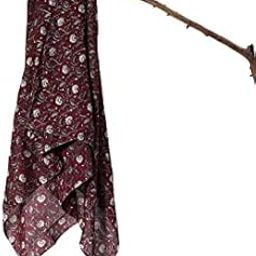 Sador Stylish Girls Cotton printed Stole & Dupatta, Size 100x200 Cm Square Size,100% Cotton Scarf (100x200 Cm :: Multi Colour)-image-63