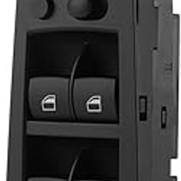 Window Lift Control Button, Wearproof Black Power Window Switch Quick Response 61319217332 for Upgrade Replacement for E90 LCI 2009-2012-image-32