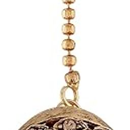 18k Gold Plated Rajasthani/Rajputi Kundan Pearl Studded Borla Matha Patti Maang Tikka for Women (T2074-76)-10