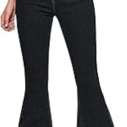 Collection Flared Fit Boot Cut High Waist Jeans for Women-image-93