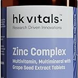 HealthKart hk vitals Zinc Supplements (60 Tablets) | With Vitamin C, Vitamin D3, Multivitamin and Multimineral | Immunity Boosters For Adults-10