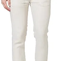 spykar Mid Rise Jogger Beige Trousers for Men-picture-31