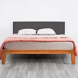 APRODZ Juno Upholstered and Acacia Wood Platform Bed (bd-483-q, Queen)-picture-12