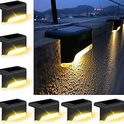 Nirvair Solar Deck Lights 8 Packs Outdoor Waterproof LED, Solar Fence Lights Outdoor,Patio Decor Ligths for Outdoor Stairs,Step,Fence,Yard,Patio,and Pathway (8)-15