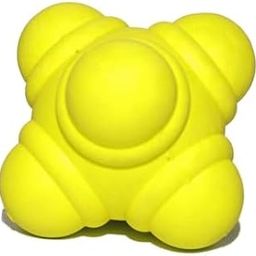 Skill Up Reaction Ball for Agility Training, Rubber Reaction Ball for Reflexes, Coloured Reaction Ball for Footwork, Large Reaction Ball for Speed Training (1 Piece, Yellow)-23