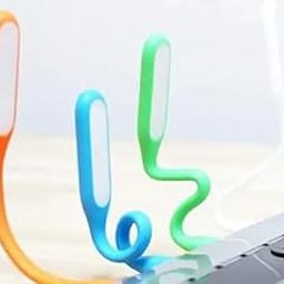 Set of 2 Piece Mini USB LED Light Adjust Angle Bendable Portable Flexible USB Light for Power Bank PC Laptop Outdoor Energy Saving Night Book Reading Lamp-0