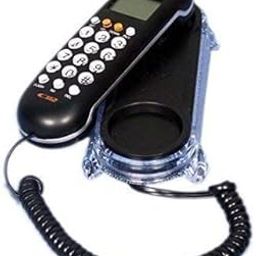 KX-T666 landline intercom Telephone Comes with digial Caller ID Display for Office and Home for Office and Home (Black)-12
