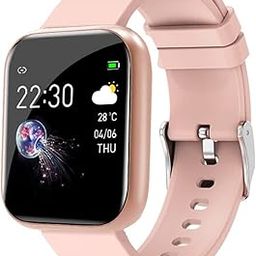 TRIDEO D20 Touchscreen Smart Watch Bluetooth Smartwatch with Heart Rate Sensor and Basic Functionality for All Boys & Girls_M1-23