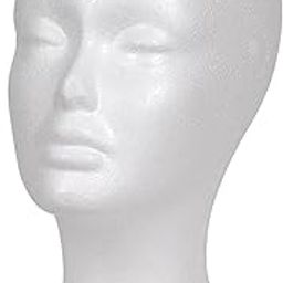 ATORSE® Female Foam Mannequin Head Wig Display Holder Lightweight For For Home Salon-3