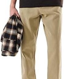 Men Jeans | Baggy Fit Relaxed Style with Turned-Up Hem & Mid Rise | 100% Cotton Woven Fabric for Casual & Street Wear-image-27