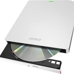 Buffalo USB 3.2 (Gen1)/3.0 External DVD/CD Drive, Writing Software, Bus Power (with Power Supply Cable) Thin Portable, Windows / Mac White DVSM-PUV8U3-WH/N-image-62