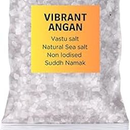 VibrantAngan Vastu Sea Salt - 1 kg | Ritual Salt for Positive Energy Cleansing | Spiritual Space Purifier | Home Wellness Salt-image-71