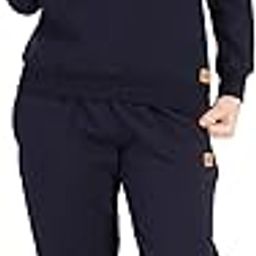 Women winter wear 100% Fleece cotten oversized hooded tracksuit-image-36