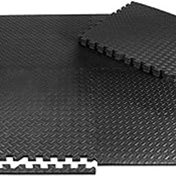 CAPHAUS EVA Foam Floor Tiles, 24 Inch x 24 Inch x ¾” Extra Thick Puzzle Exercise Mat, Interlocking Foam Gym Mats for Home and Gym Equipment-picture-24