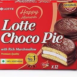 Lotte Choco Pie (Pack of 12), 336g-image-6