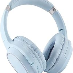 Pii Tech GlowStrike Bluetooth Headphones w/RGB LED lights, 40mm Dynamic Driver, 200 hrs Standby & 24 hrs Playback*, Intelligent Noise Reduction, BT v5.3+EDR for no lag music/gaming, Easy Access (Blue)-image-43