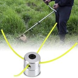 Aluminium 4string Trimmer Head for Brush Cutter 2 Stroke, 4stroke New Universal Trimmer Head Aluminium Strimmer Head Trimmer Heads String Set Grass Brush Cutter Accessory Durable Strimmer Head-picture-20