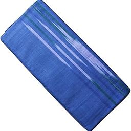 Premium Handloom Cotton Lungi – 2.10m Soft Fabric, Checked Pattern, Free Size Wrap for Men-image-93