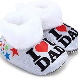 Baby Girls and Baby Boys Ankle Length with Heart Print Soft Base Booties/Shoes-image-33
