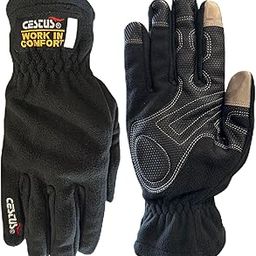 6005, Cold Weather Work Gloves, Fleece Insulated, Touchscreen, Winter Gloves-image-0