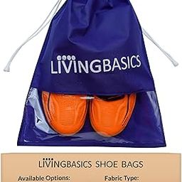 12 Pcs Premium Shoe Bag/Shoe Bags Pouches Travel/Shoe Bags/Shoe Bag for Travel/Shoe Cover for Travelling - Non Woven Shoe Pouch with Transparent Panel (Navy Blue)-picture-26