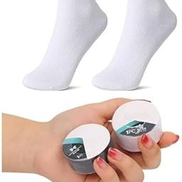 WOODONICK Travel Portable Disposable Cotton Socks| Disposable Compression Travel Pair for Men and Women Business trip, Sports, Hotel, Camping for All Purpose (1 Pair)-image-97