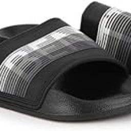 Men's Striped Pattern Sliders Slide Sandal-52