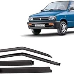 DD Custom Door Visor/Window Rain Visor (Black Color) Compatible with Maruti Car 800 (Set of 4 Pcs.)-picture-26