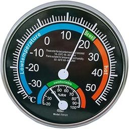 ATORSE® Humidity Temperature Meter Gauge Instrumentation for Restaurant Garden Black|Home Items for Living Room, Home & Garden, Home Product, Flower Planters for Home-office-Lawns|-19