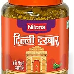 Nilon's Delhi Darbar Green Chilli Pickle – 500g Bottle | Bold & Tangy Mirchi Achar with Authentic Flavors-image-8