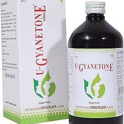 U-GYANETONE Syrup With Chocolate Flavour - Gynaecological Corrective | PCOS Management | (500 ml)-picture-12