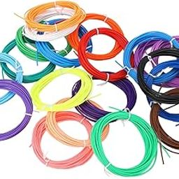 3D Printing Pen Consumables Set, 3D Printer Filament, 20 Colors, Low Temperature PCL Pen Consumable for Kids, Painting and Crafts-image-12