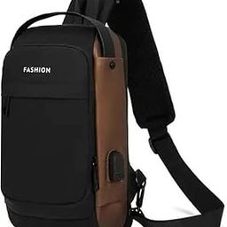 CrossBody Backpack For Men Women, Anti-Theft Chest Bag With USB Charging Port,Messenger Bags-image-14
