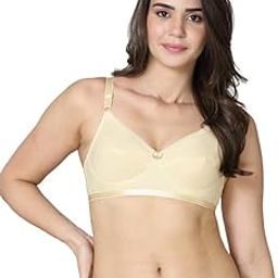 Women's Cotton Non-Padded Wire Free Push-Up Bra-image-28