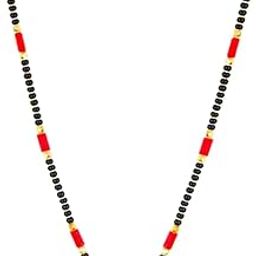 24 inches Black Mangalsutra chain without Pendant for Women-image-0